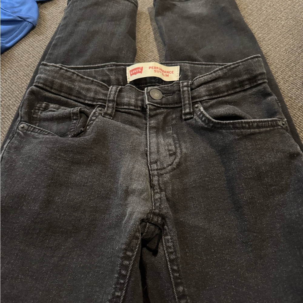 Black kid boys Levi jeans